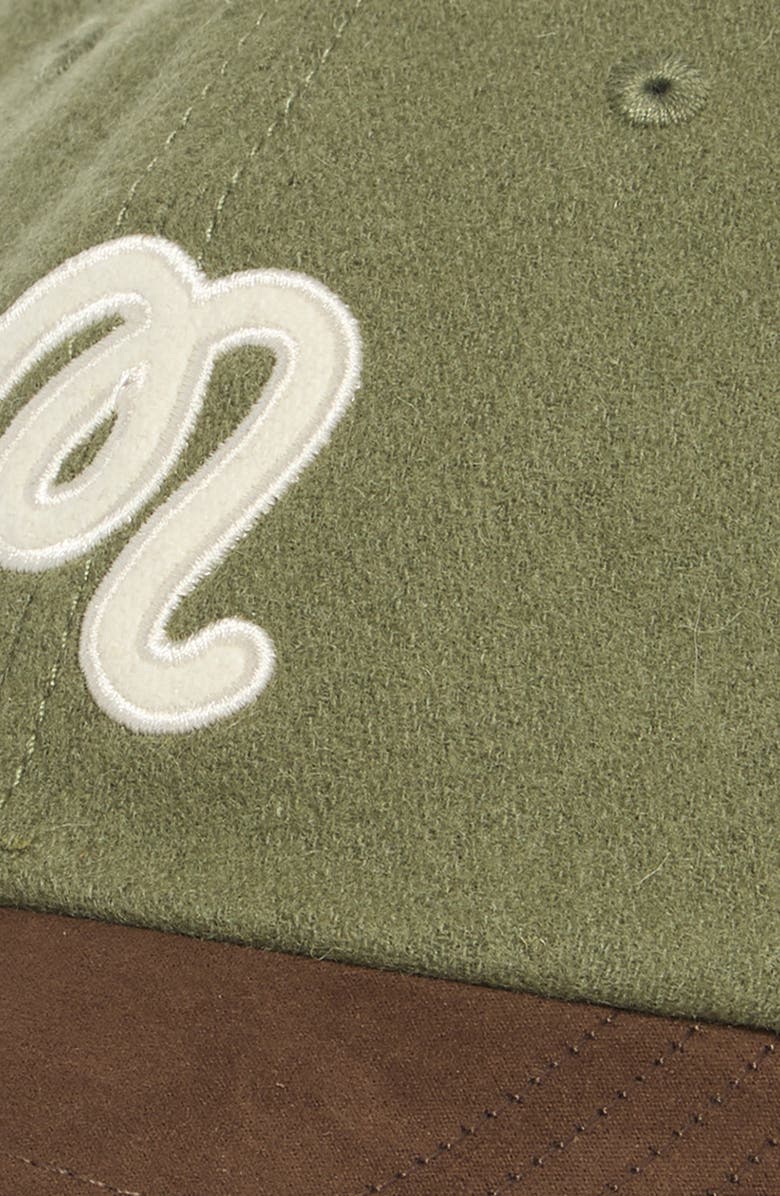 Malbon Golf Embroidered M Script Baseball Cap, Alternate, color,