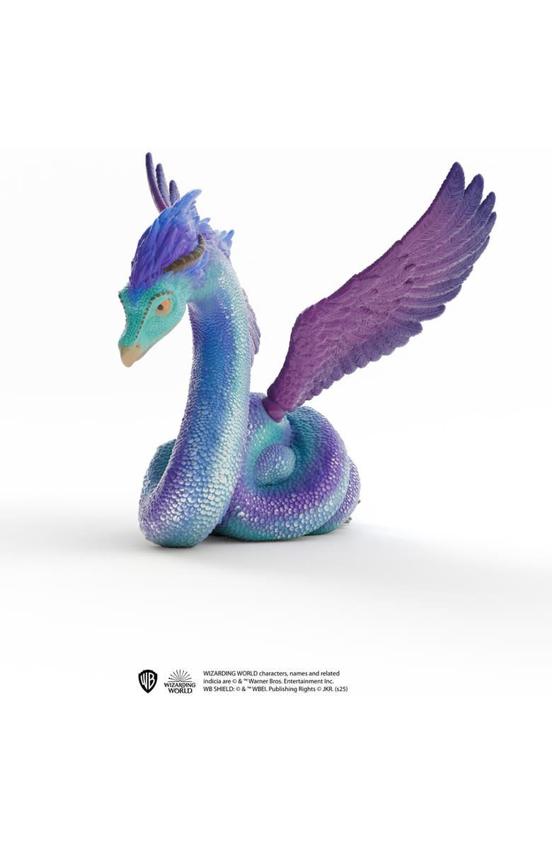 Schleich Wizarding World, Occamy 7 Inch Winged Collectible Toy Figurine, Kids 6+, Alternate, color, Multicolored