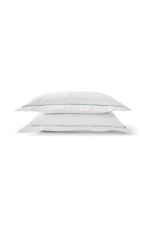 Premium Luxury Sateen Cotton Oxford Style Pillow Sham Pairs