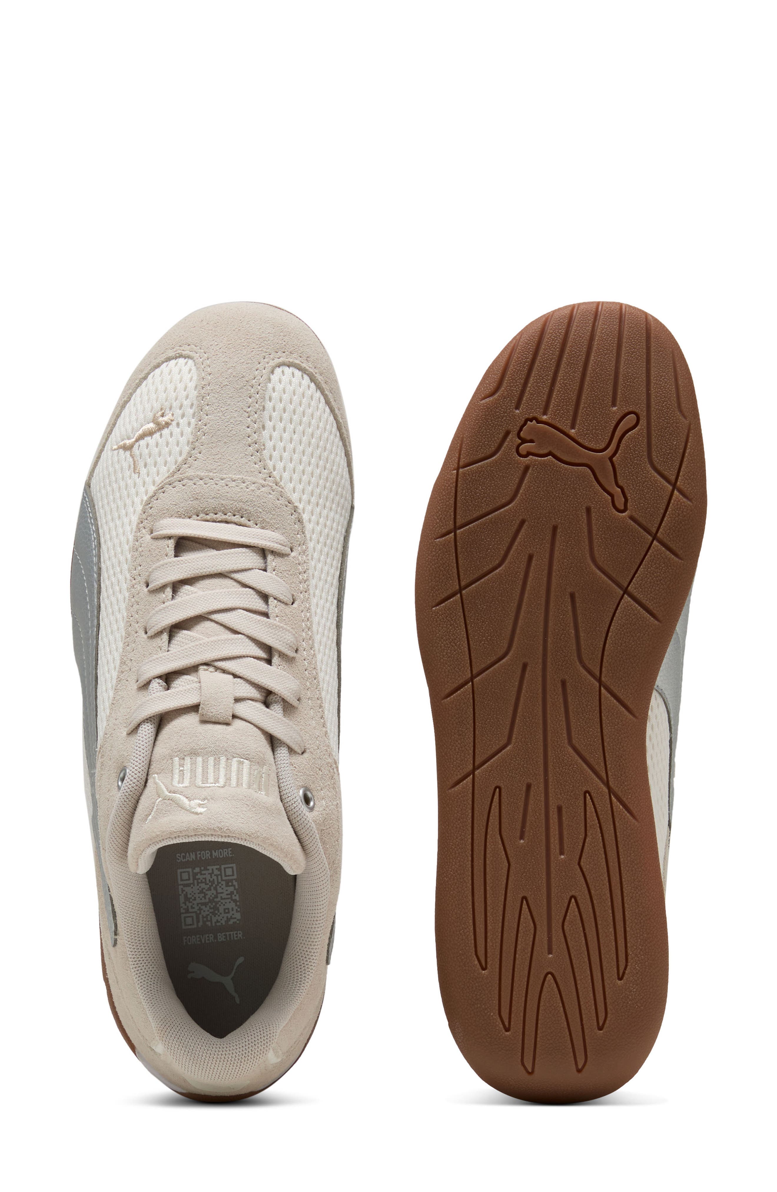 Replicatch Mesh Sneaker, Alternate, color, WARM WHITE/ SILVER FOG/ SILVER