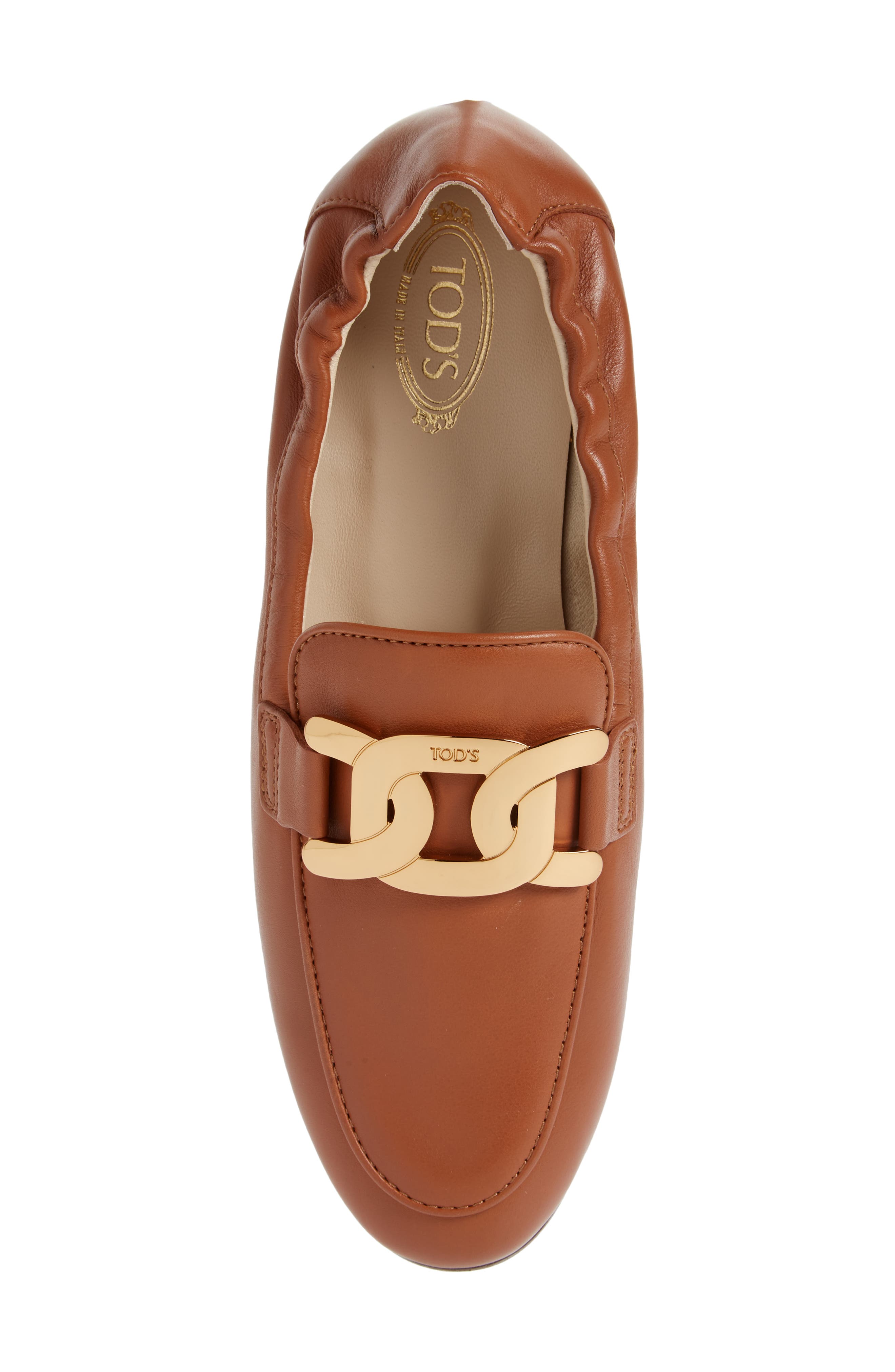 Tod's Kate Chain Detail Loafer, Alternate, color, 