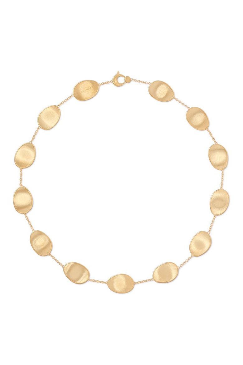 Lunaria 18K Yellow Gold Short Necklace, Main, color, YELLOW GOLD
