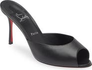 Christian Louboutin Me Dolly Peep Toe Slide Sandal