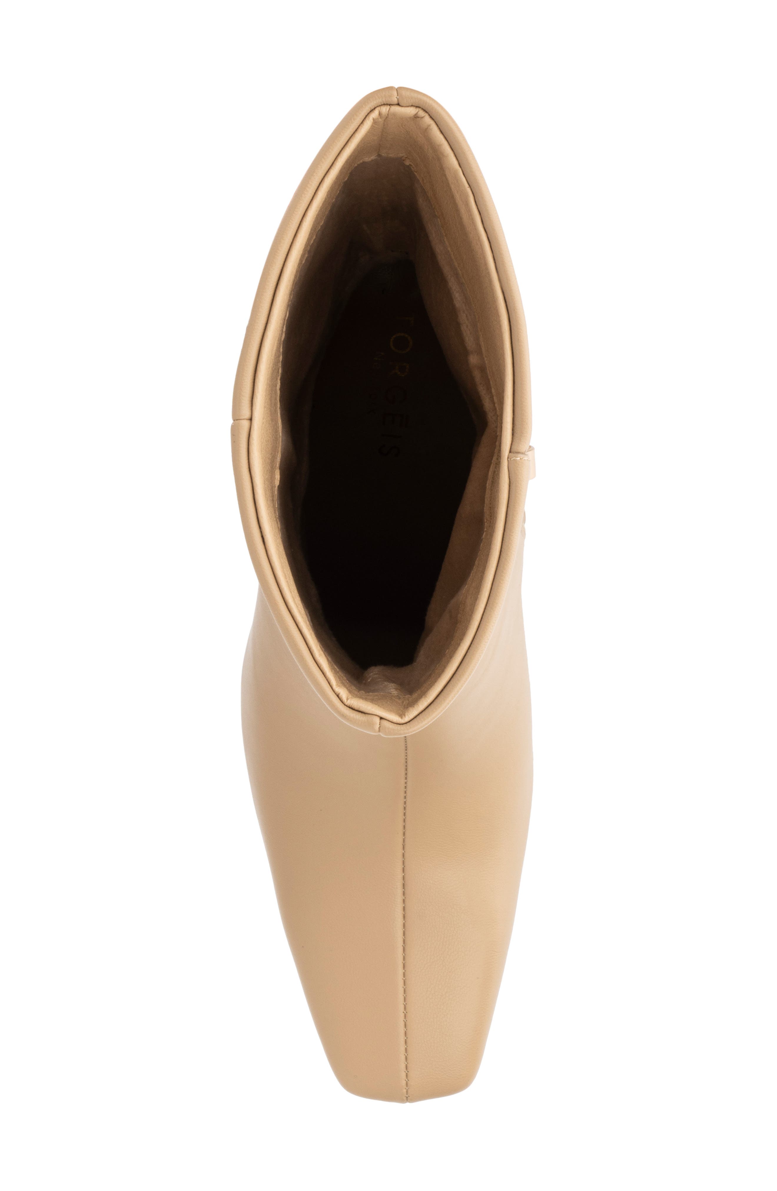 TORGEIS Milan Wedge Heel Boot, Alternate, color, Beige