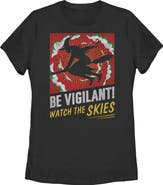 Wicked: For Good Women's Wicked For Good Elphaba Watch the Skies Graphic T-Shirt