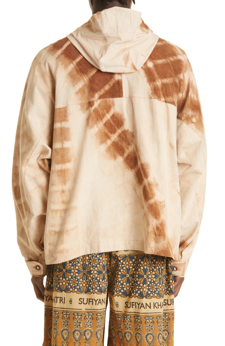 Story mfg. Forager Tie Dye Organic Cotton Jacket, Alternate, color, 