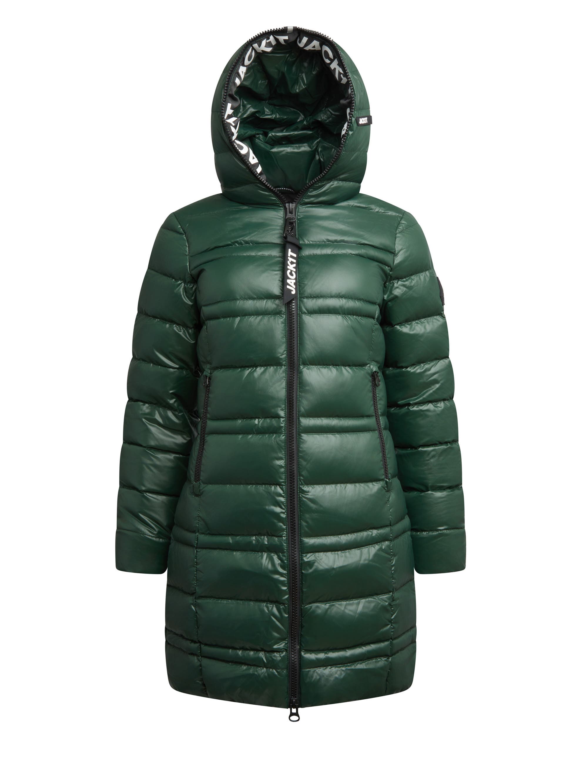 R4D Tramline Hooded Puffer Coat - image 4