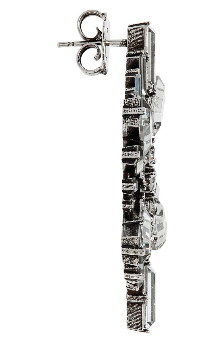 Amina Muaddi Mini Begum Earrings, Alternate, color, 