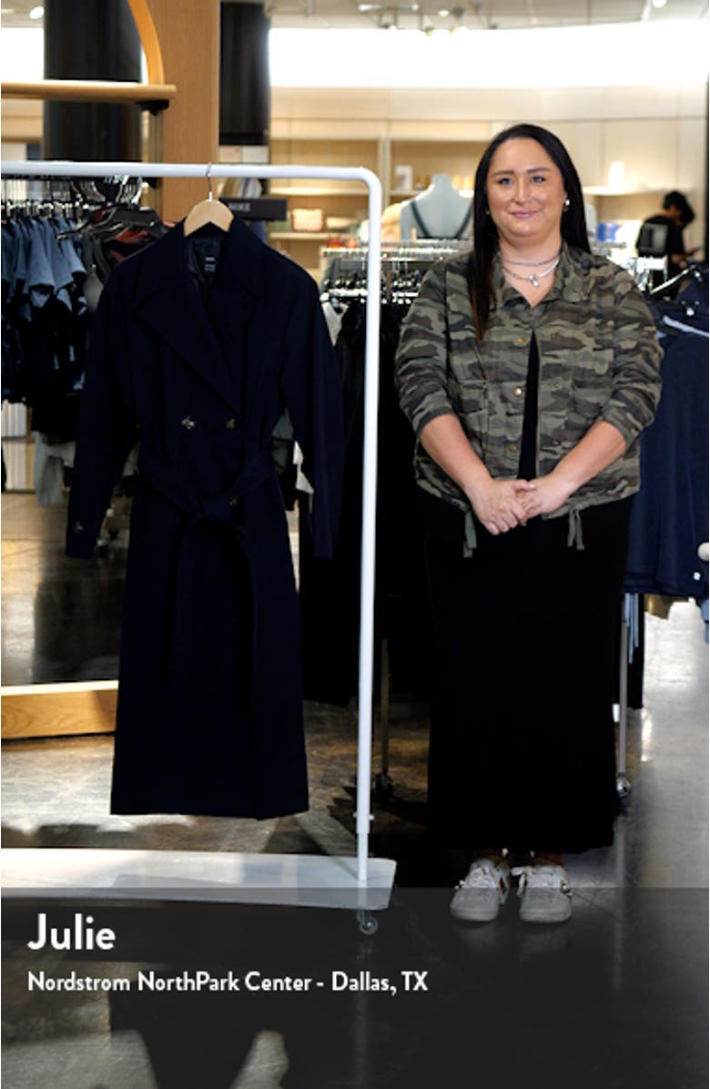 Angela Water Repellent Trench Coat, sales video thumbnail