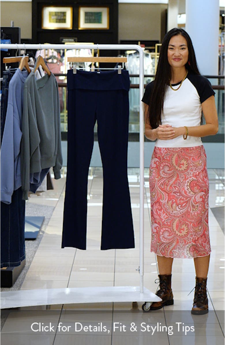 Foldover Leggings, sales video thumbnail