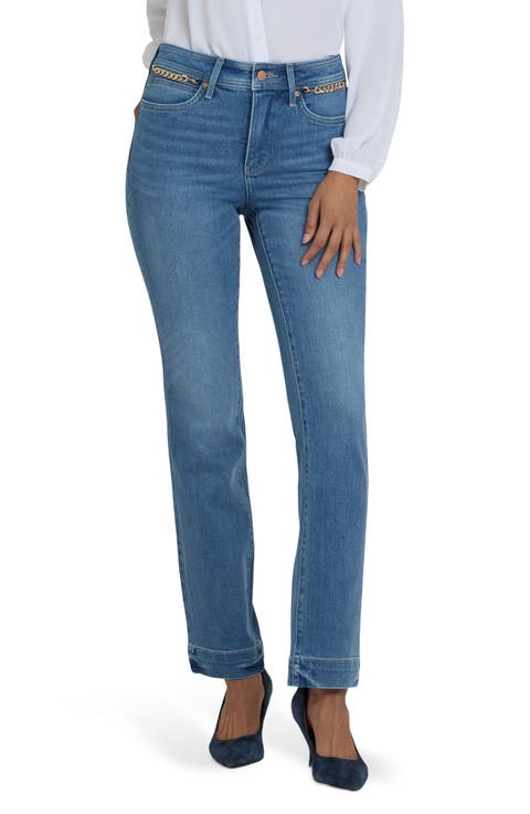 Marilyn High Waist Straight Leg Jeans (Regular & Petite)