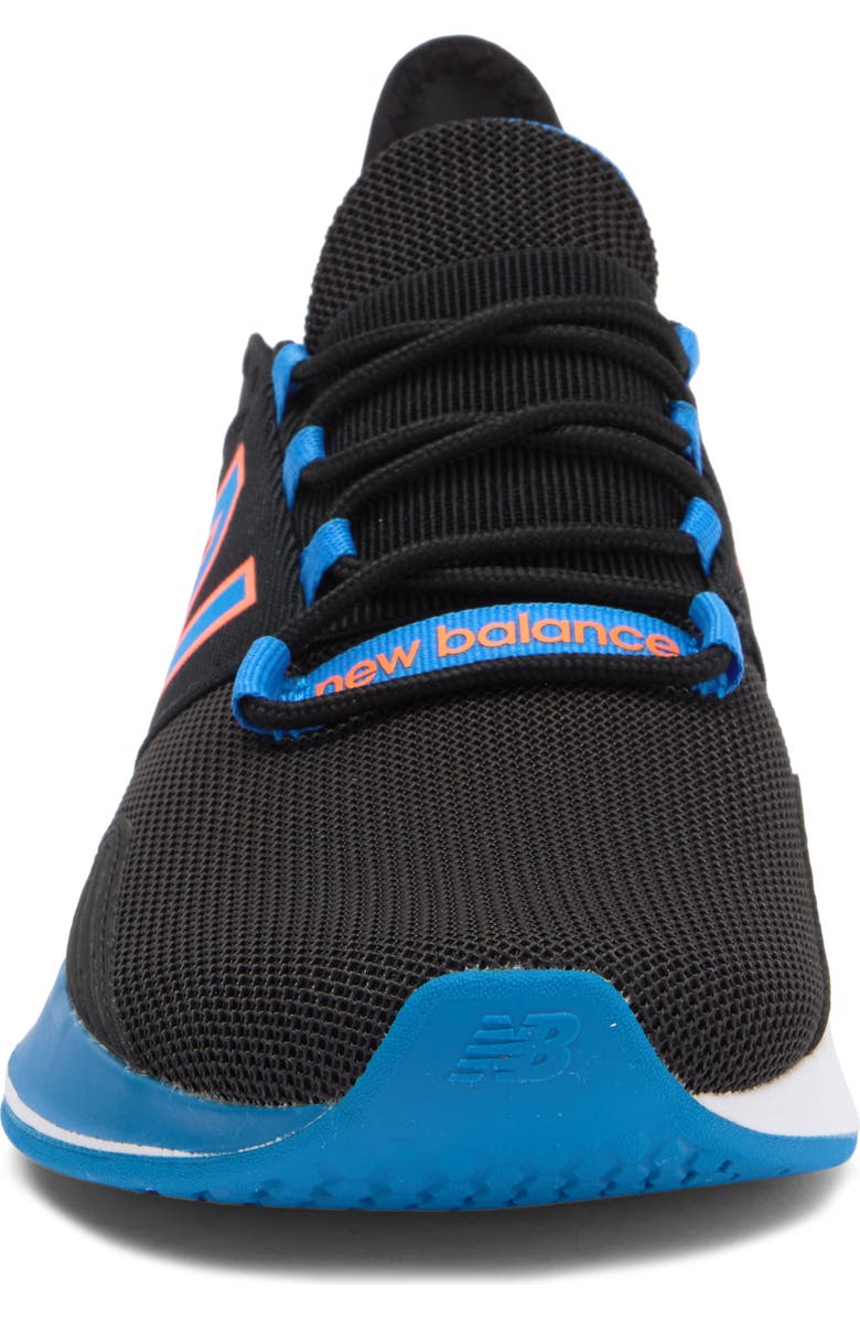 New Balance Fresh Foam Roav Knit Sneaker, Alternate, color, Black/ Serene Blue