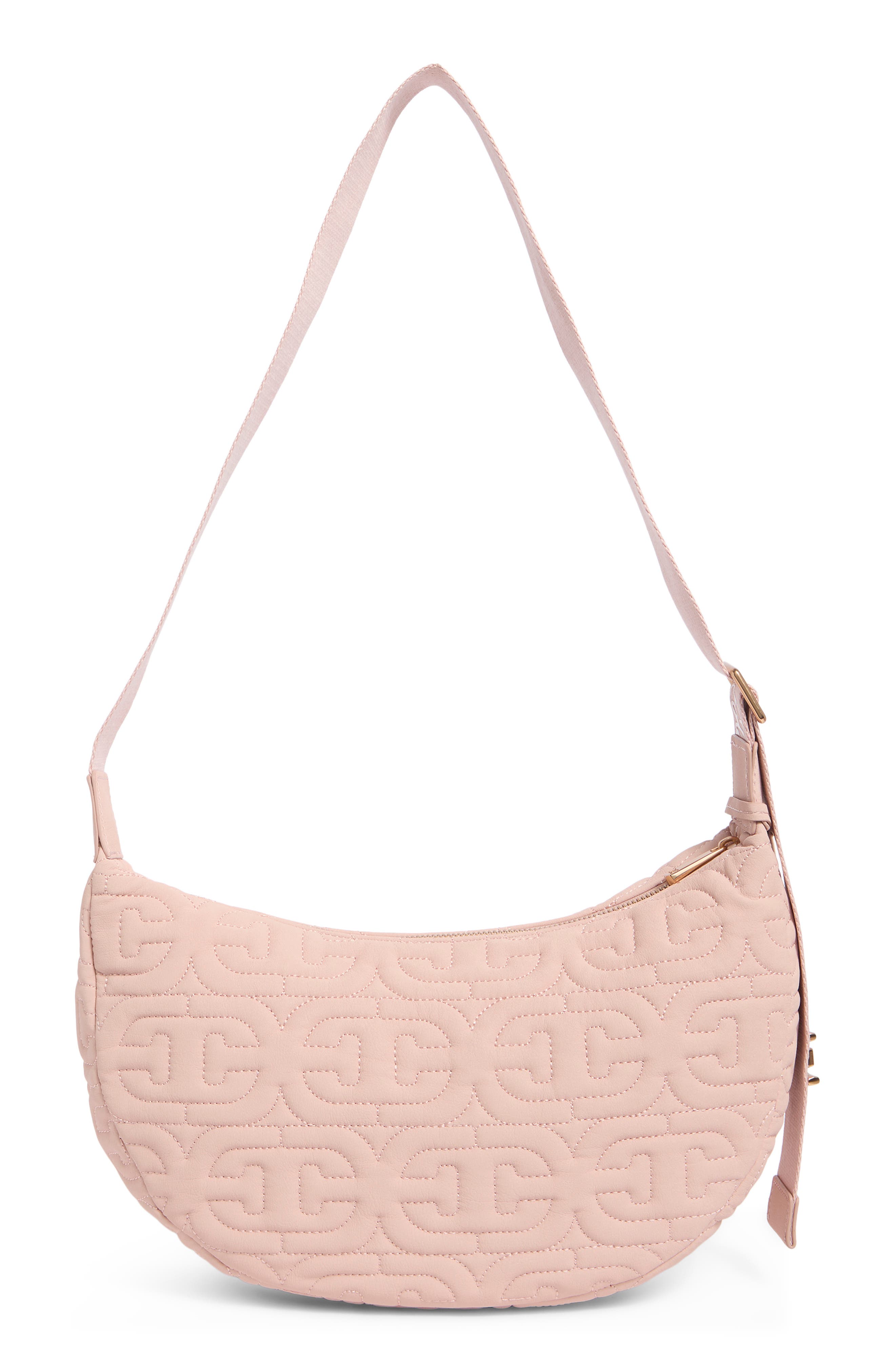 Ethyl Crescent Crossbody Bag, Alternate, color, DUSTY PINK