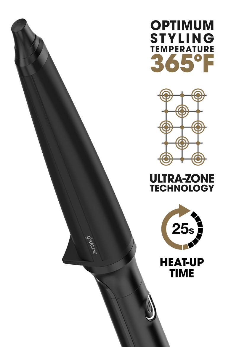 Creative Curl Tapered Curling Wand, Alternate, color, BLACK