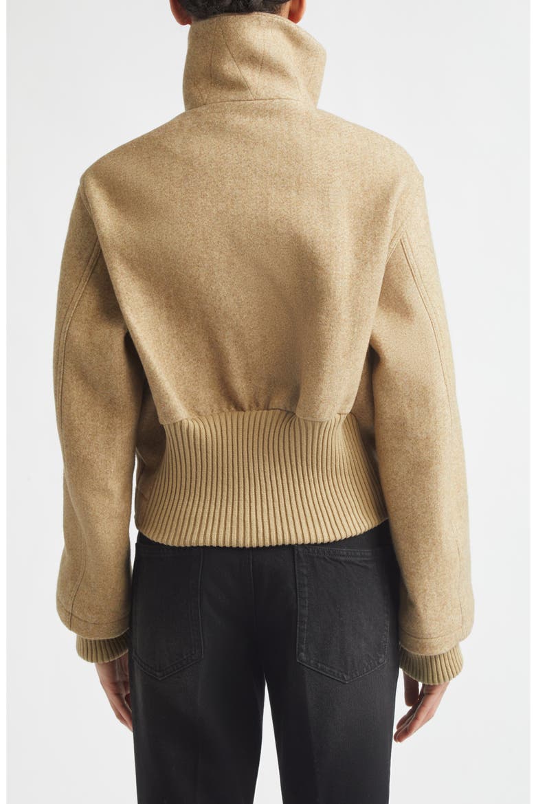 Bomber Jacket, Alternate, color, CAMEL MELANGE