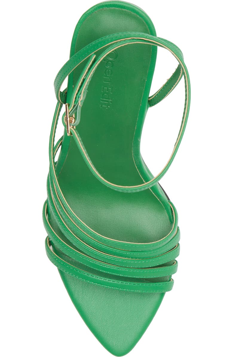 Open Edit Braelynn Pointed Toe Sandal, Alternate, color,