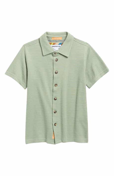Sovereign Code Kids' Knoven Connect Short Sleeve Button-Up Shirt