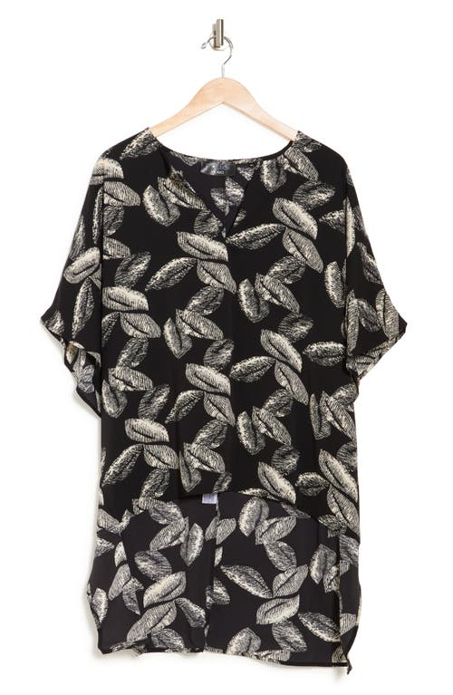 Patrizia Luca Feather Print Top