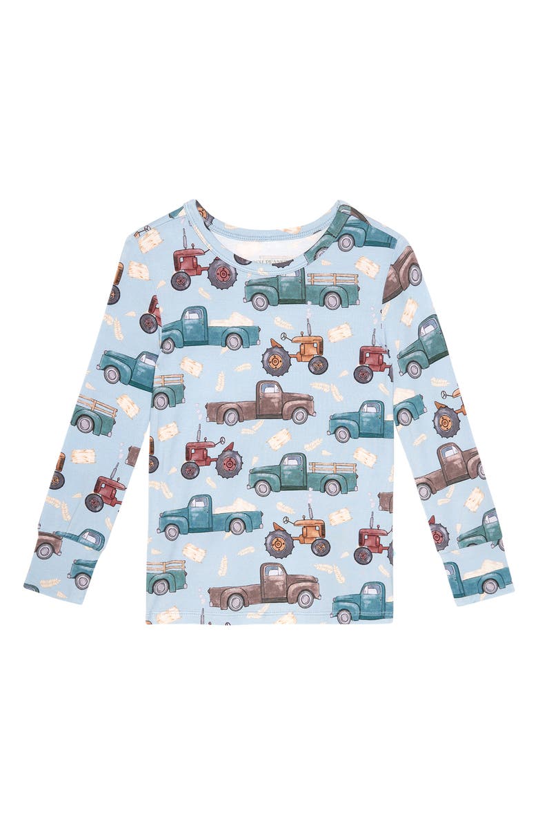 Posh Peanut Kids' Corbin Fitted Two-Piece Pajamas, Alternate, color, Corbin