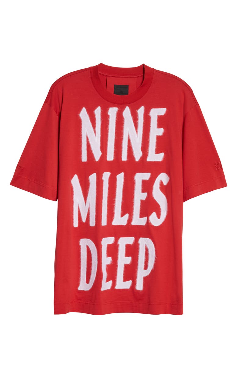 Givenchy Peter Miles Nine Miles Deep Graphic Tee, Alternate, color,