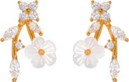 Girls Crew Wildflower Drop Earrings