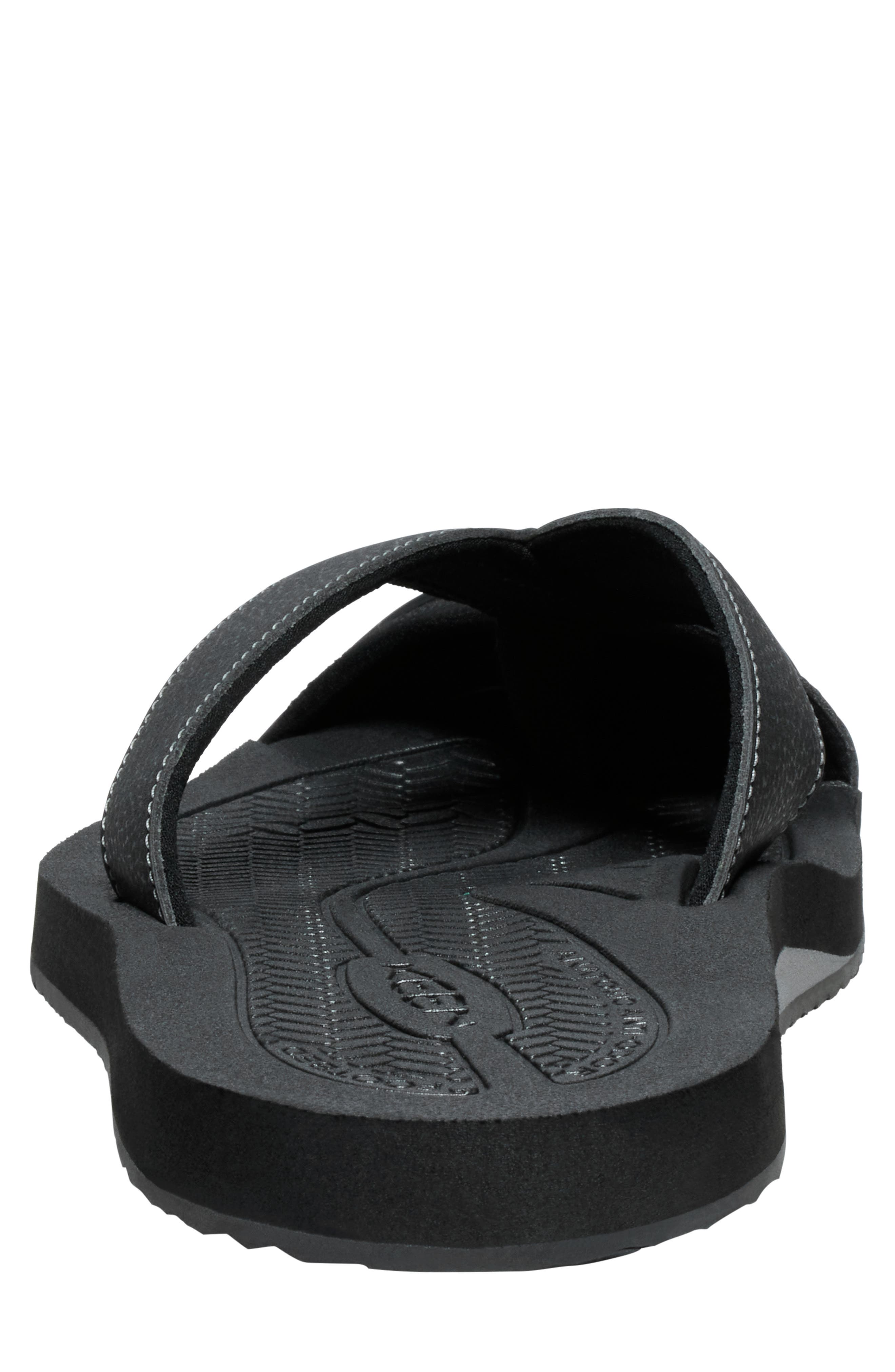 KEEN Barbados Flip Flop, Alternate, color, Black/ Steel Grey