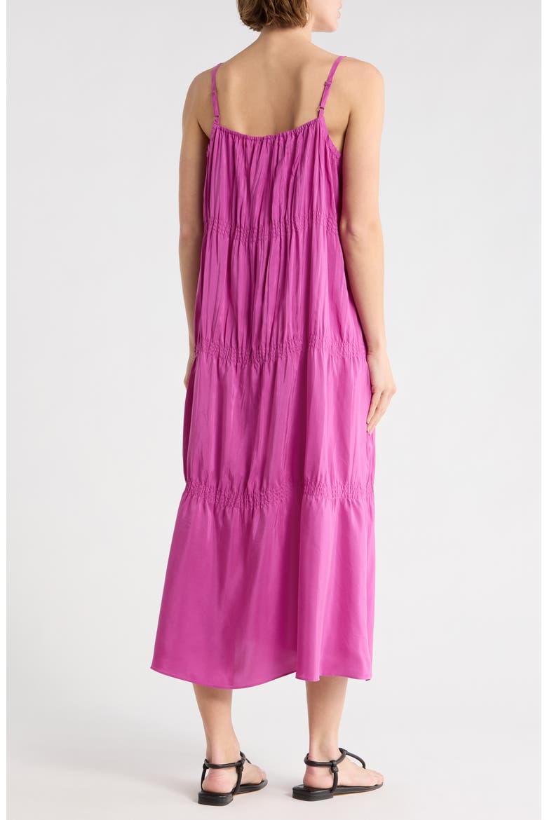 Smocked Cami Maxi Dress, Alternate, color, GRAPE