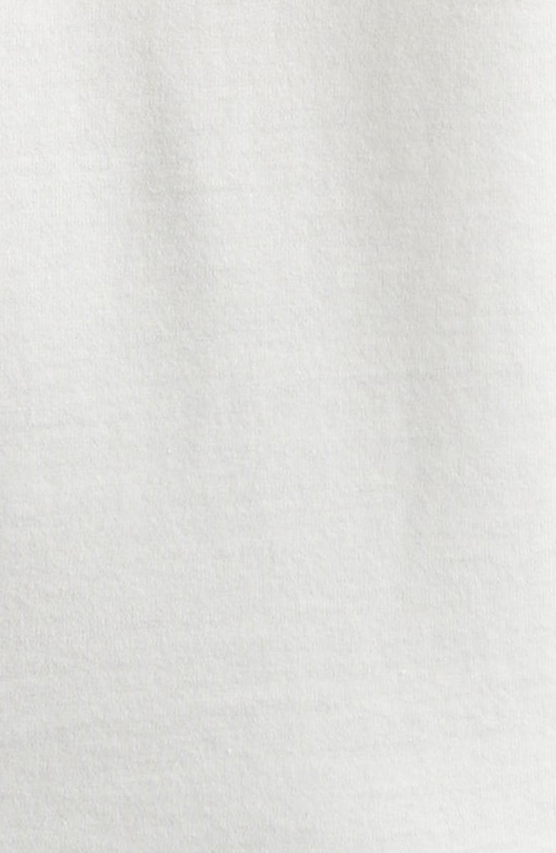 Moncler Logo Embroidered Cotton T-Shirt, Alternate, color, White