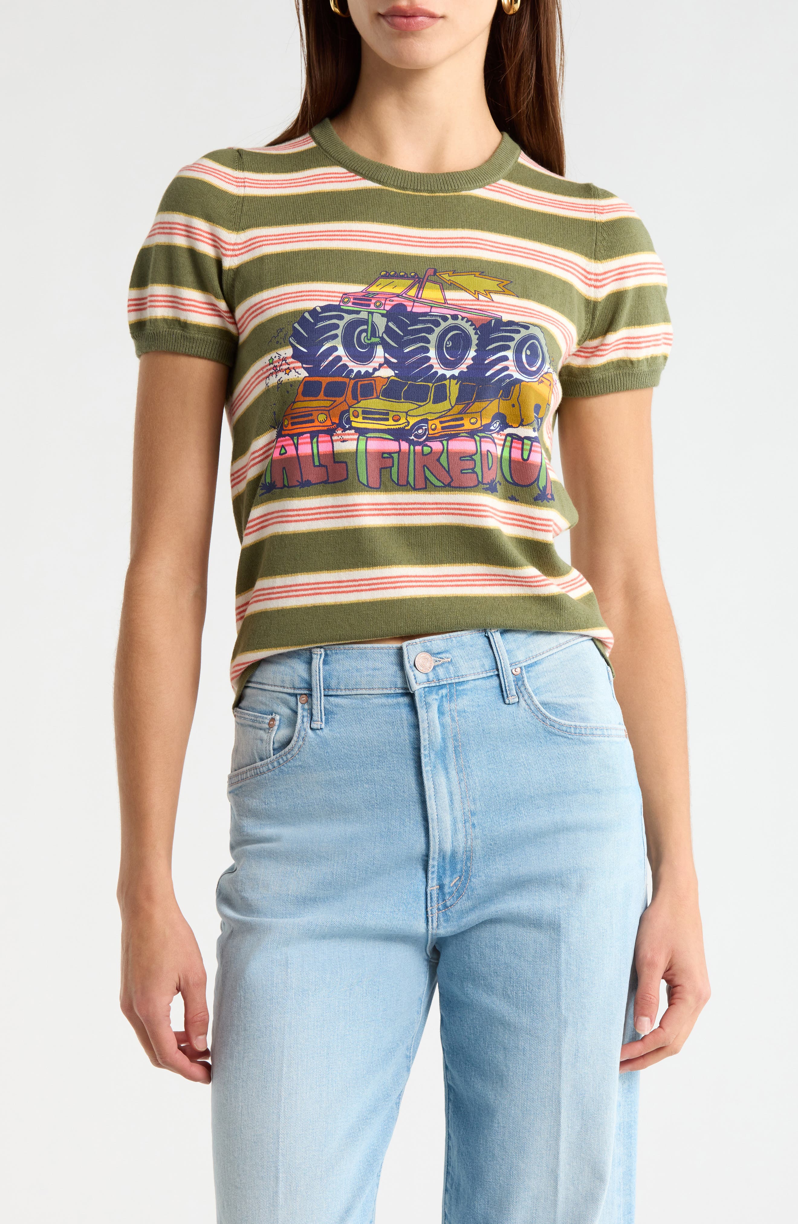 MOTHER All Fired Up Graphic T-Shirt