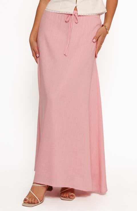 スカート PINKO Women Mid Skirts 104913 Y3LEN34 Pink Alexander McQueen Refurbished Women's Skirt Pink IT40