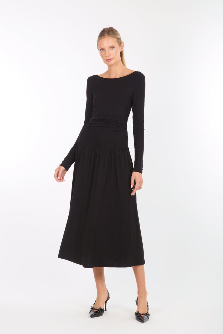Florence Dress, Alternate, color, Black