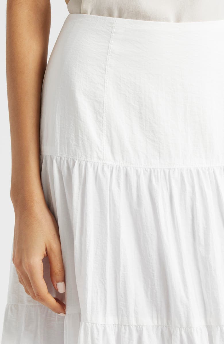 Cinq à Sept Pyper Tiered Bubble Skirt, Alternate, color, White
