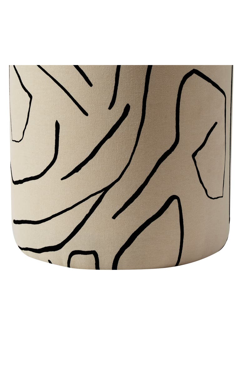 Renwil Rachelle Stool, Alternate, color, Cream Base/ Black Lines