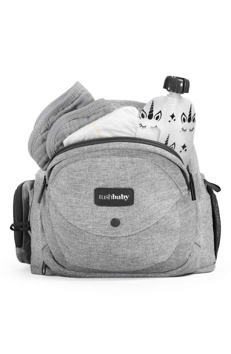 Tushbaby Hip Seat Carrier, Alternate, color, Grey