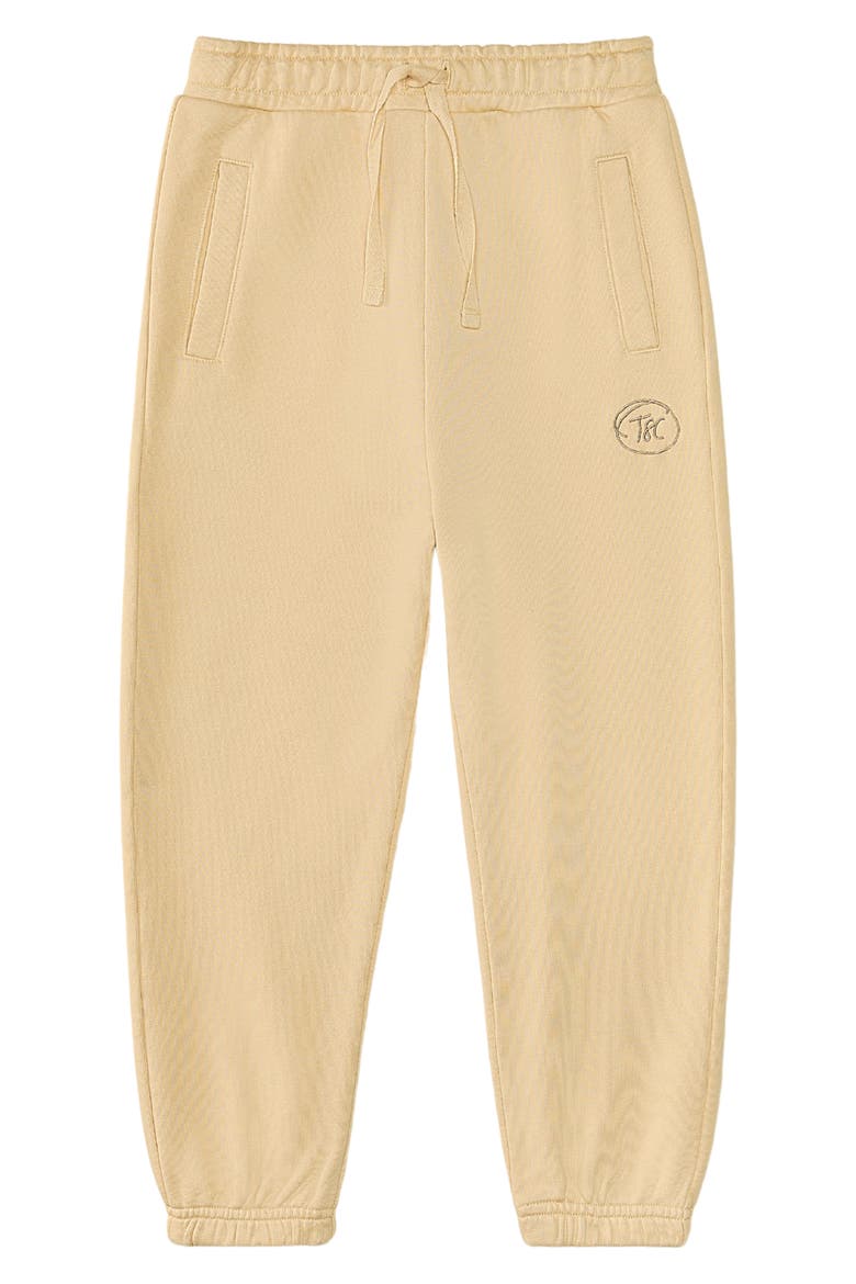Kids' Natural Dye Everyday Joggers, Main, color, LIGHT YELLOW