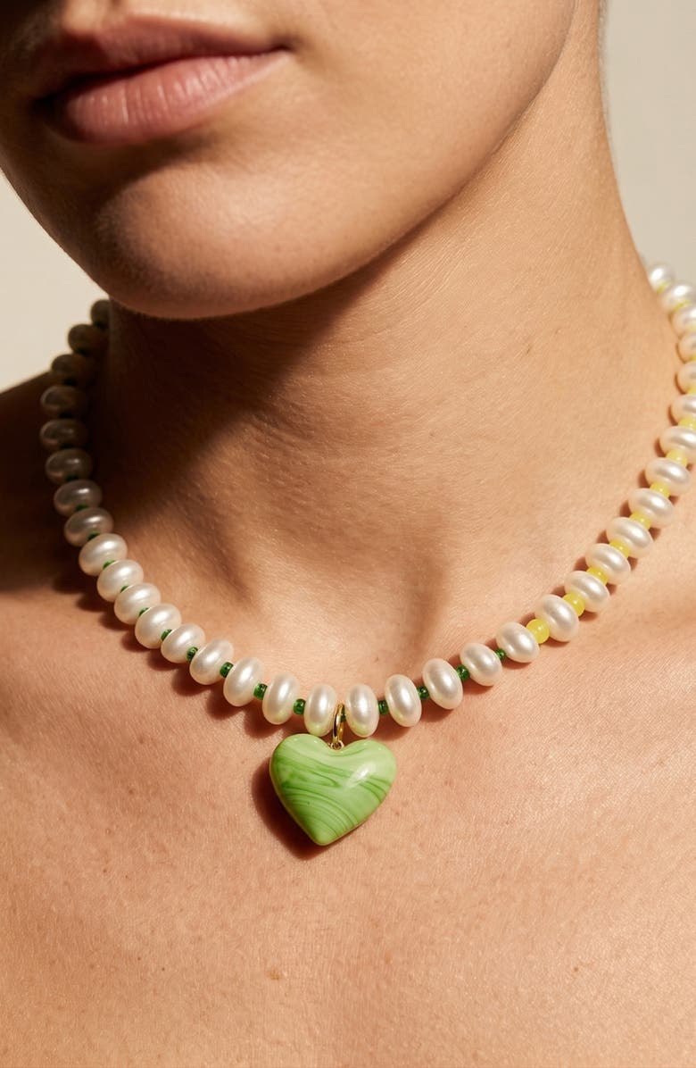 MacRae & Co. Green Goddess Necklace, Alternate, color, 