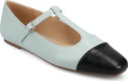 Journee Collection Thea T-Strap Flat
