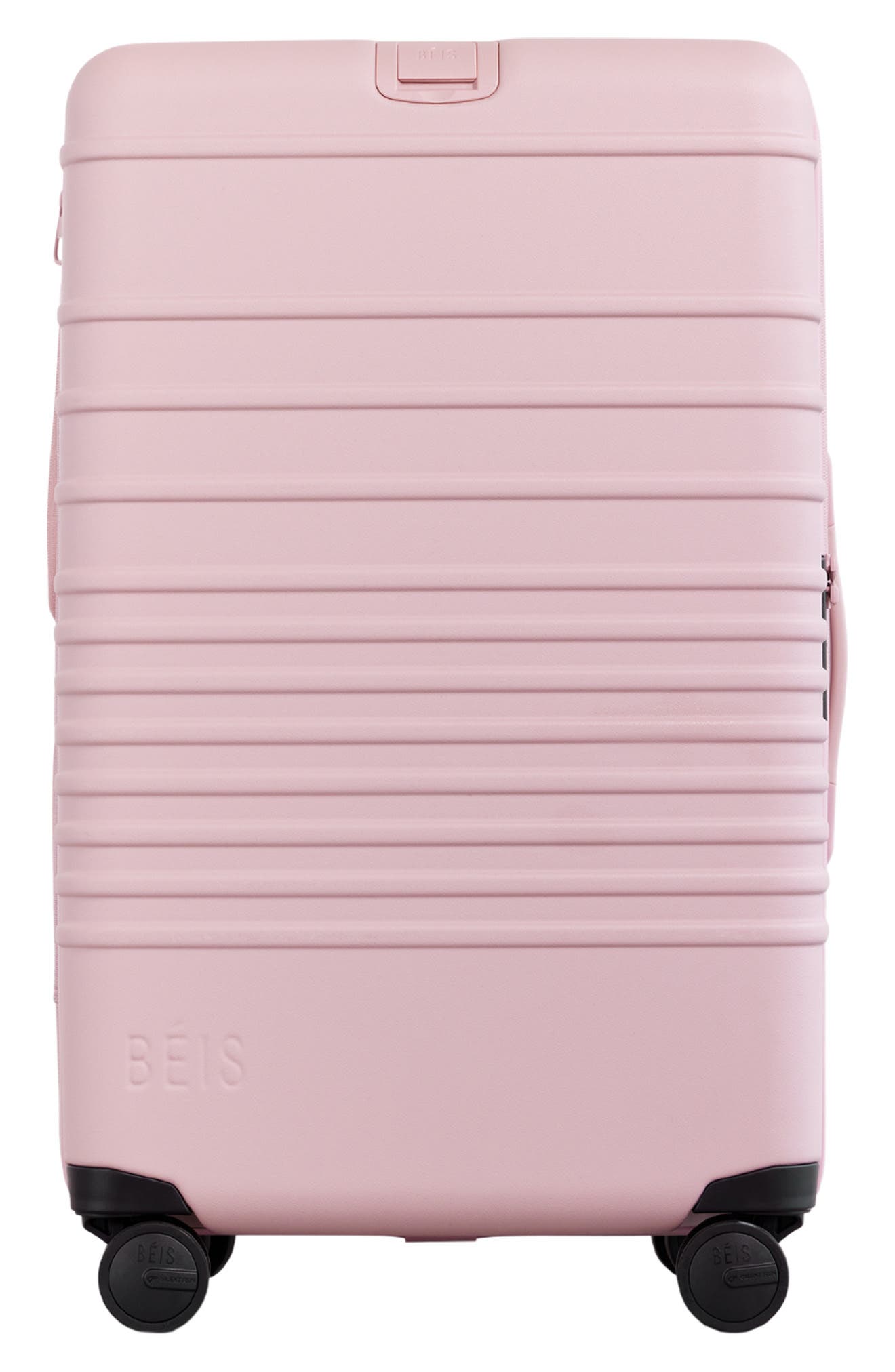 Béis The 26-Inch Check-In Roller Bag, Alternate, color, Atlas Pink