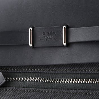 Herbag Zip Toile and Leather 20