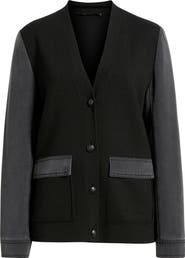 KOBI HALPERIN Naomi Mixed Media Cardigan