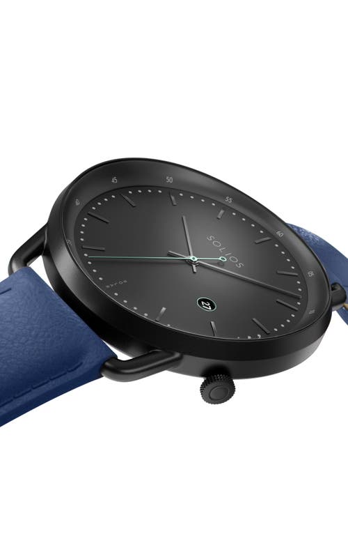 Solios Watches The Solar Curve | Black Dial