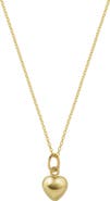Bony Levy 14K Gold 3D Heart Pendant Necklace