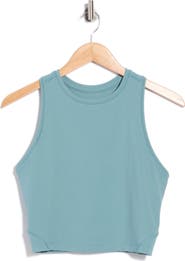 YOGALICIOUS Kyra Nude Tech High Neck Tank