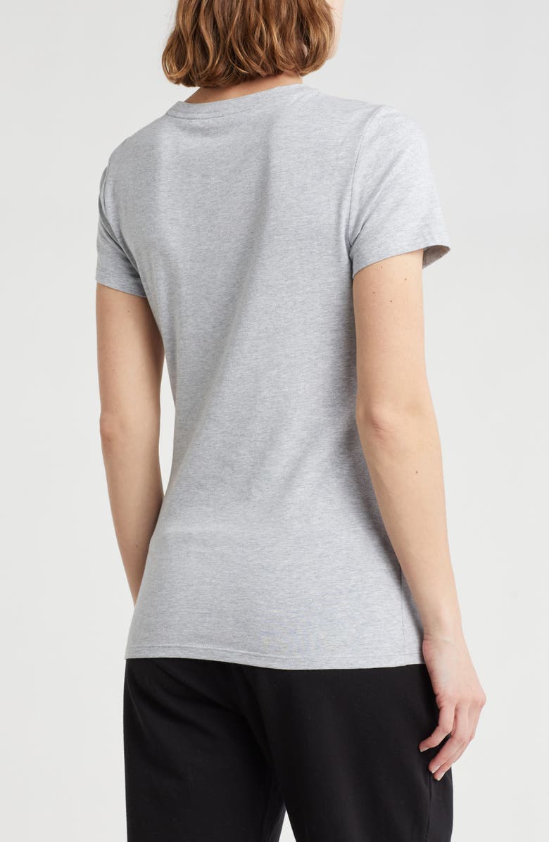 DKNY Exploded Foil Logo Stretch Cotton Graphic T-Shirt, Alternate, color,