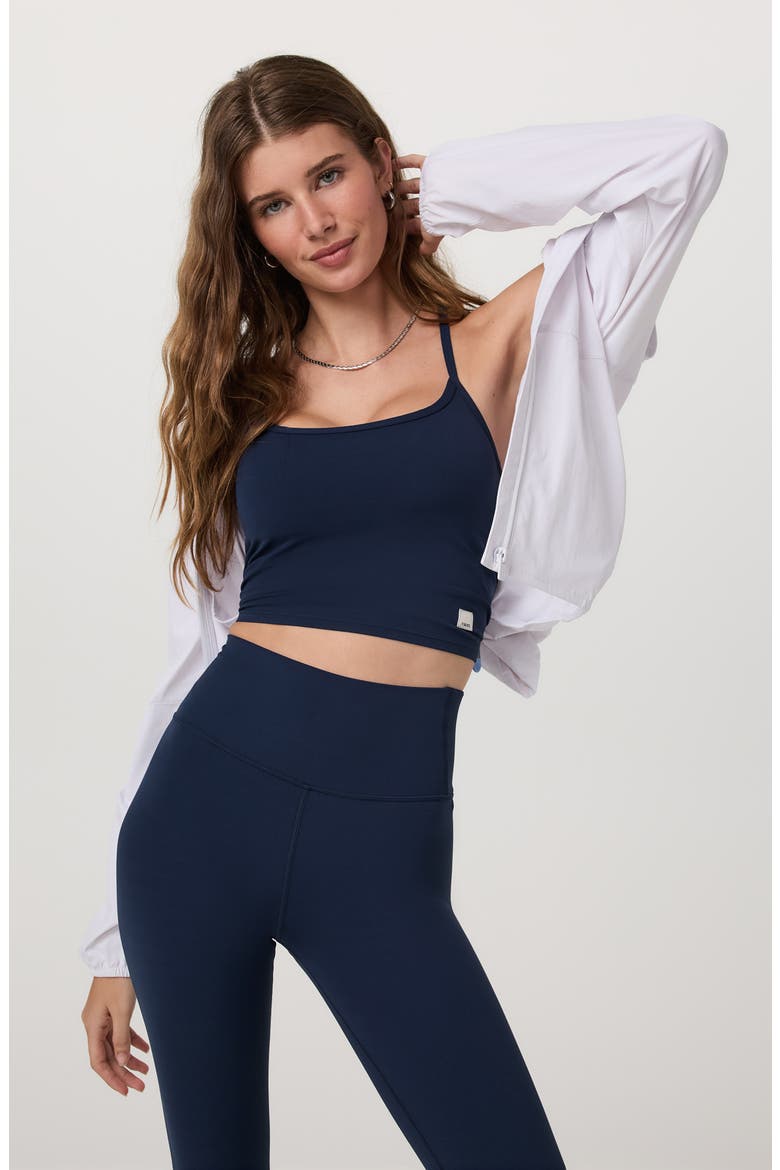AllTheFeels™ Crop Performance Camisole, Alternate, color, BLUE COAST