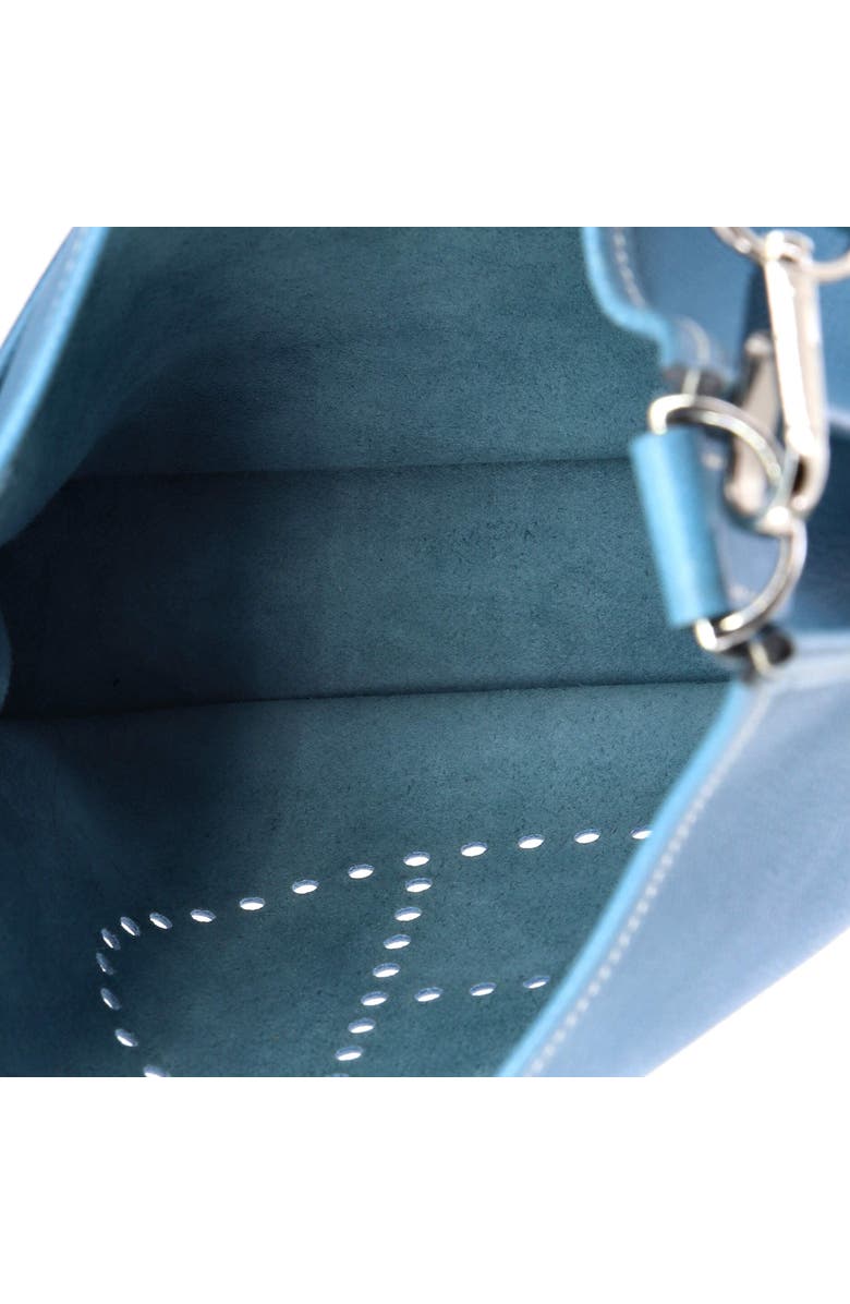 Pre-Owned Hermes Evelyne Bag Gen II Epsom PM, Alternate, color, Bleu Jean