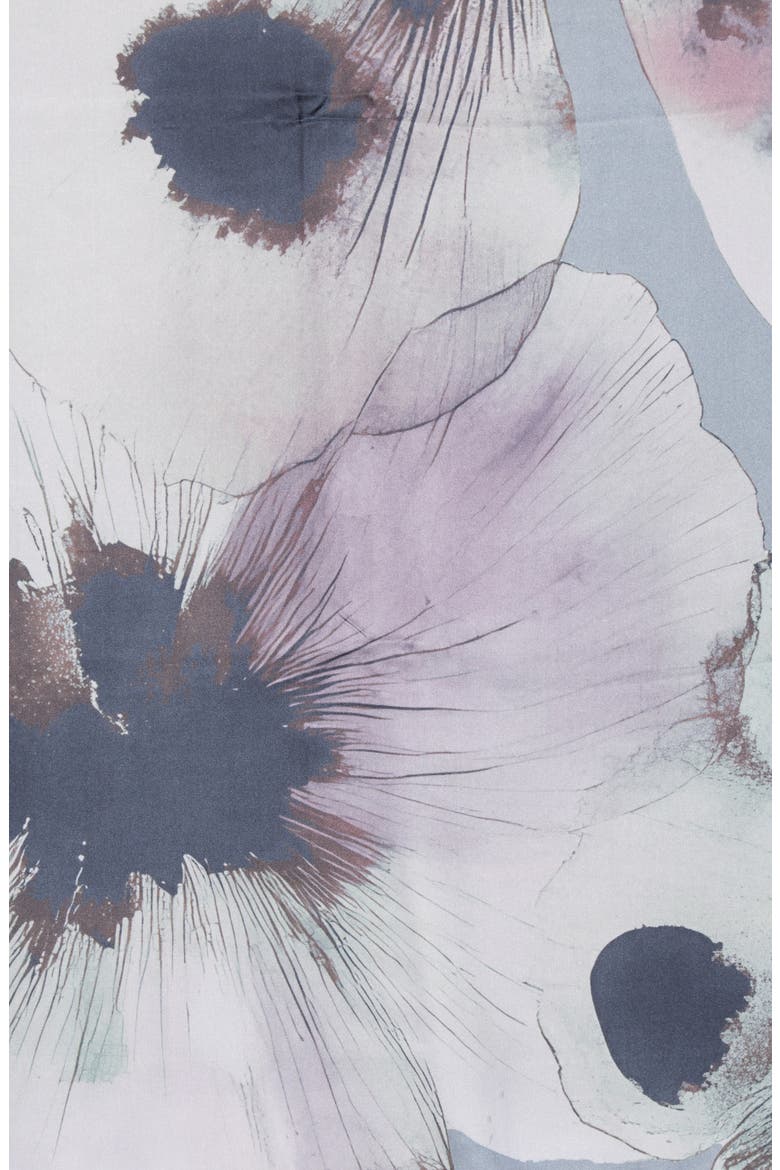 Ink Bloom Square Scarf, Alternate, color, NEUTRAL