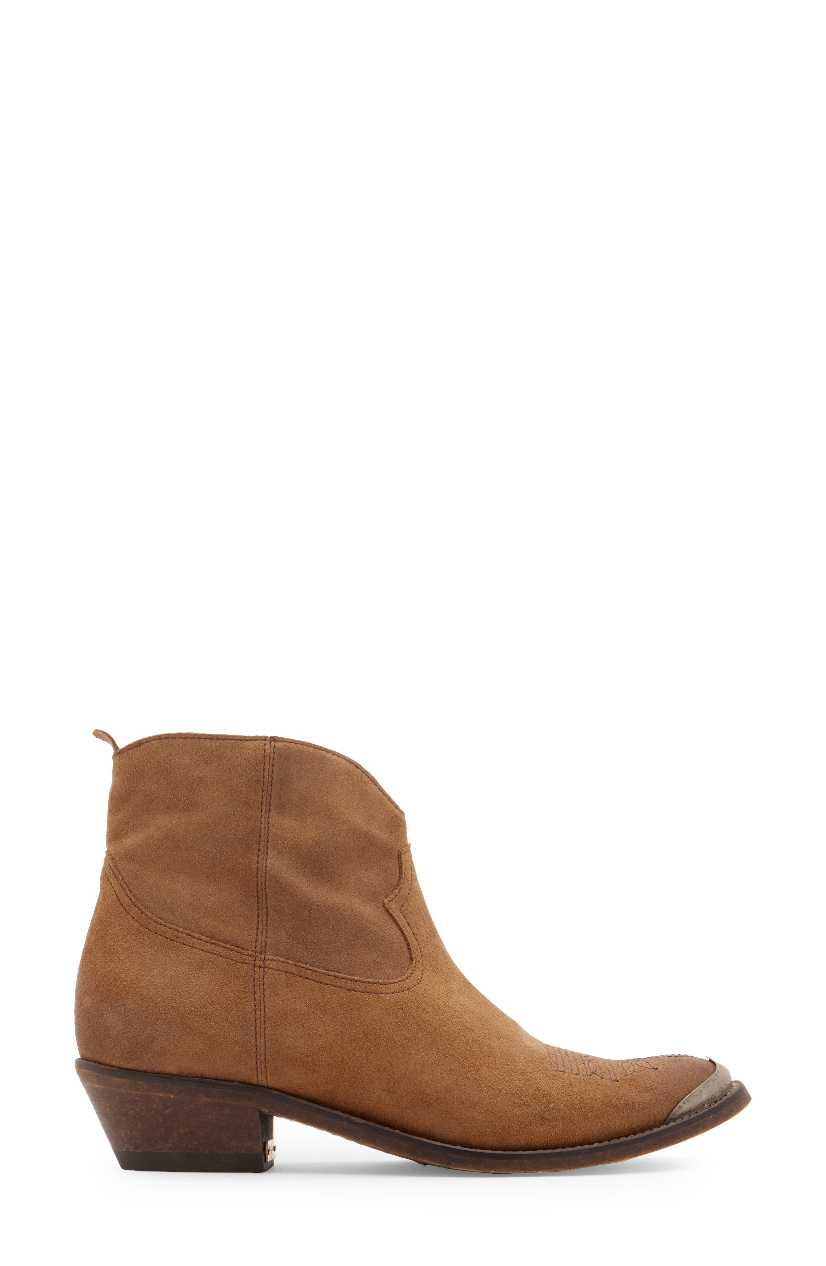 Golden Goose Young Western Boot, Alternate, color, Cognac