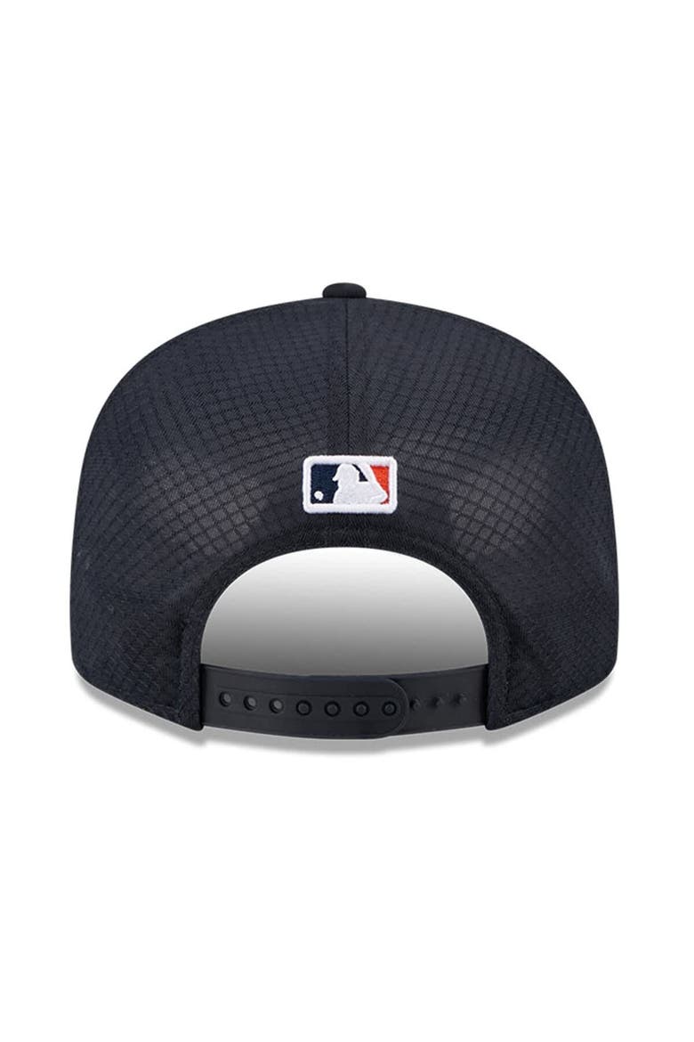 Men's New Era Navy Houston Astros 2026 Batting Practice 9FIFTY Snapback Hat, Alternate, color, Navy