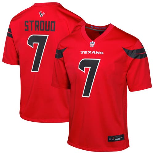 Nike C.j. Stroud Houston Texans Big Kids'  Nfl Game Jersey In Red